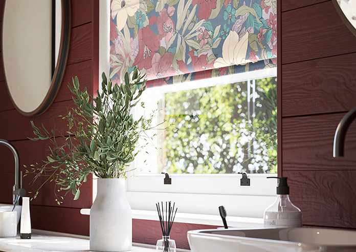 Maisie, Cherry - Roman Blind - Image 5
